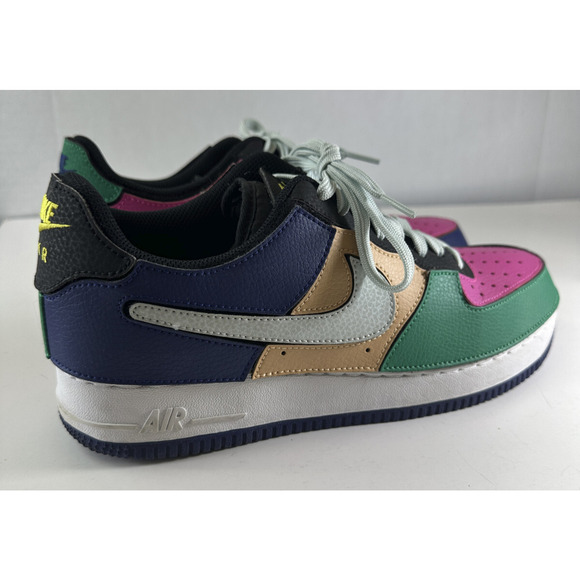 Nike Air Force 1/1 Multi Customizable Sneakers DB2576 Colorblock Shoes US Size 9 - Picture 10 of 16